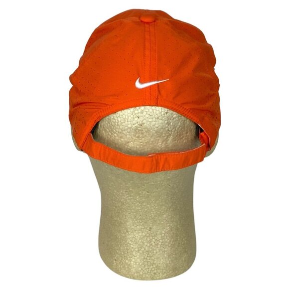 Nike Golf Orange Adjustable Cap OS Embroidered Brookhaven Country Club Dallas - Picture 5 of 8